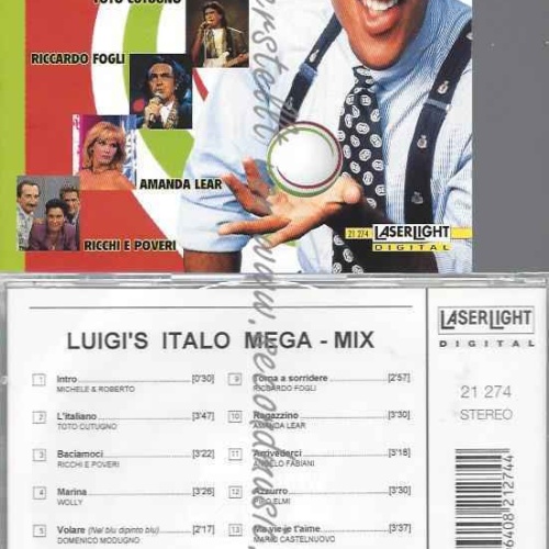 CD--Michele & Roberto,  Italo Mega Mix Luigi's