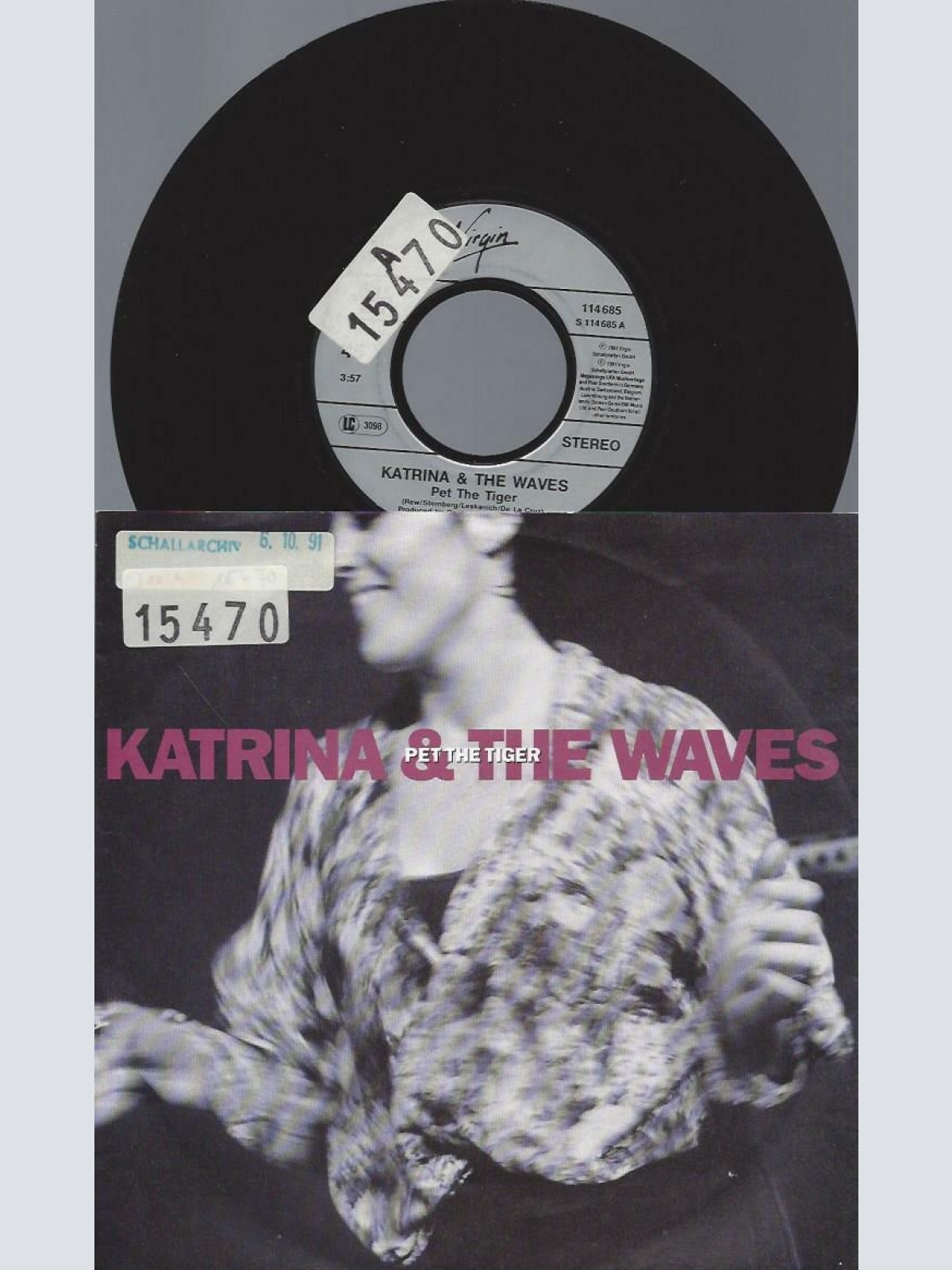 7"   Katrina & The Waves – Pet The Tiger