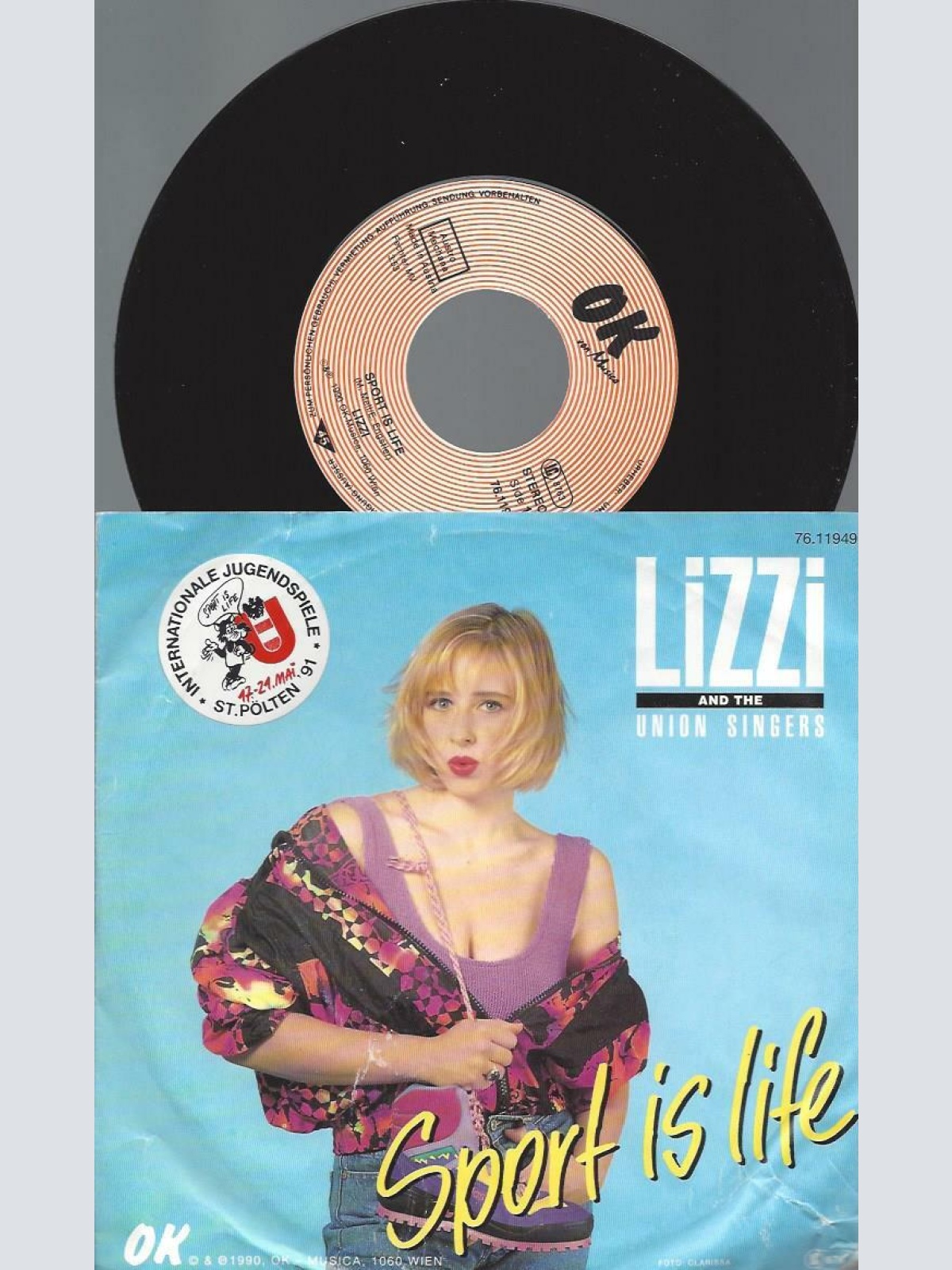 7"  Lizzi  ( Engstler)  Sport Is Life