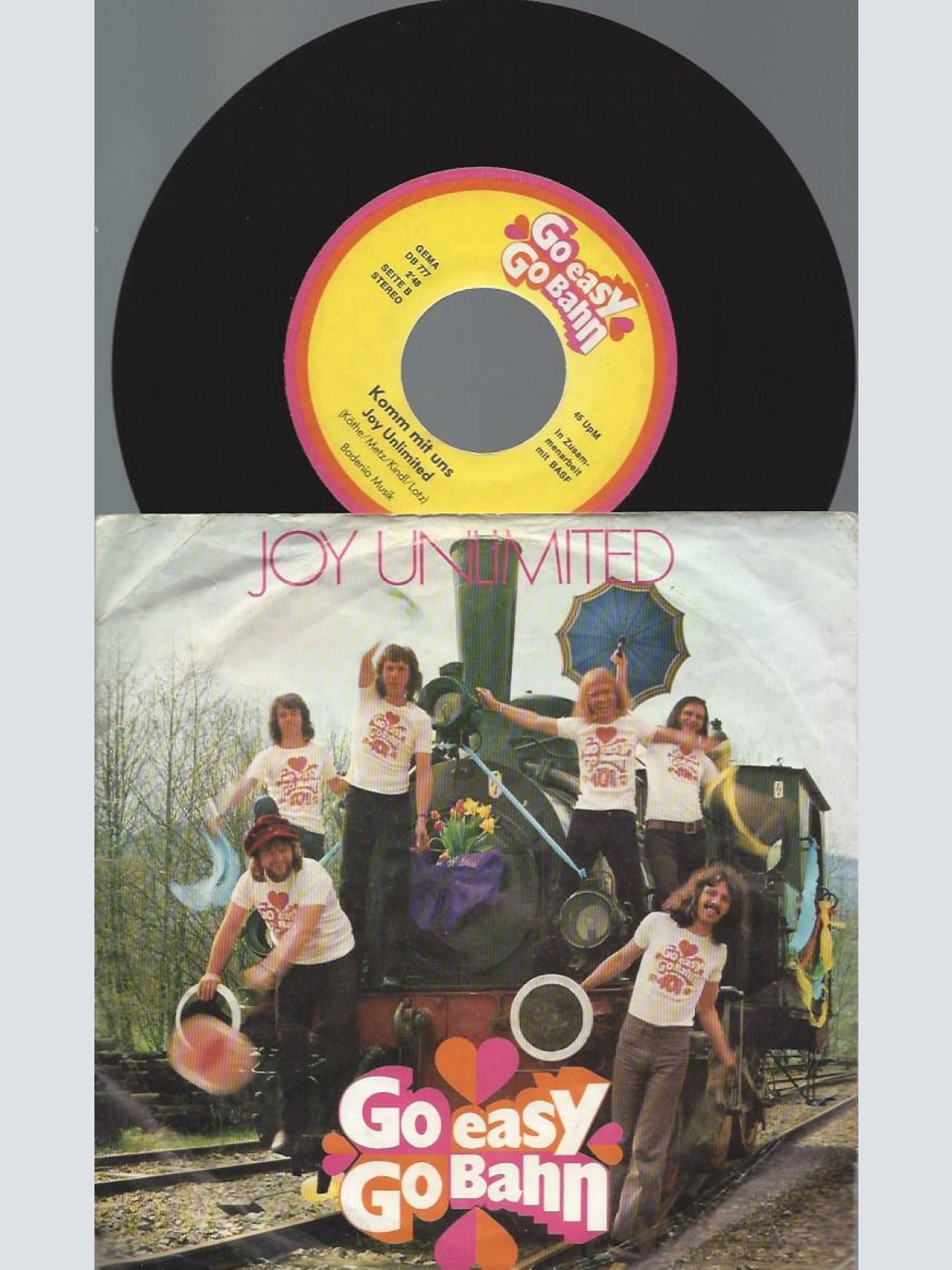 7"   Joy Unlimited – Go Easy Go Bahn