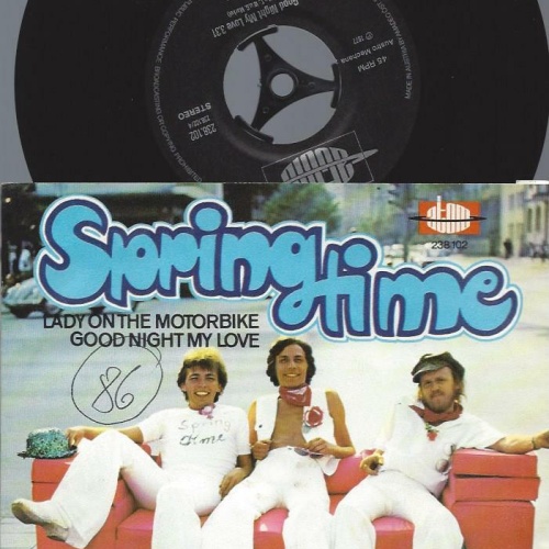 7"  Springtime   Lady On The Motorbike