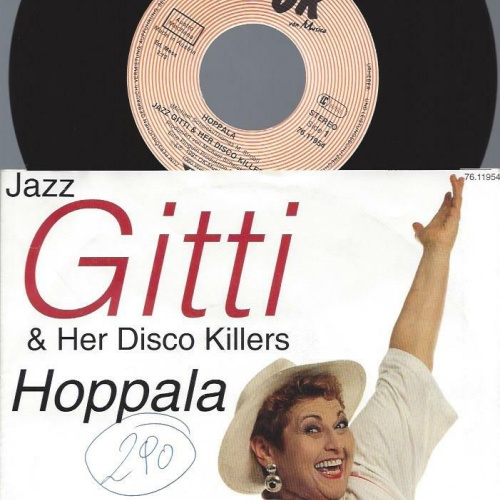7"   Jazz Gitti & Her Disco Killers  Hoppala