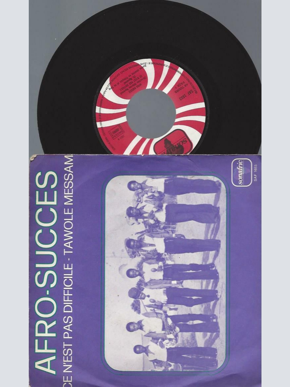 7" Afro-Succès  Ce N'Est Pas Difficile