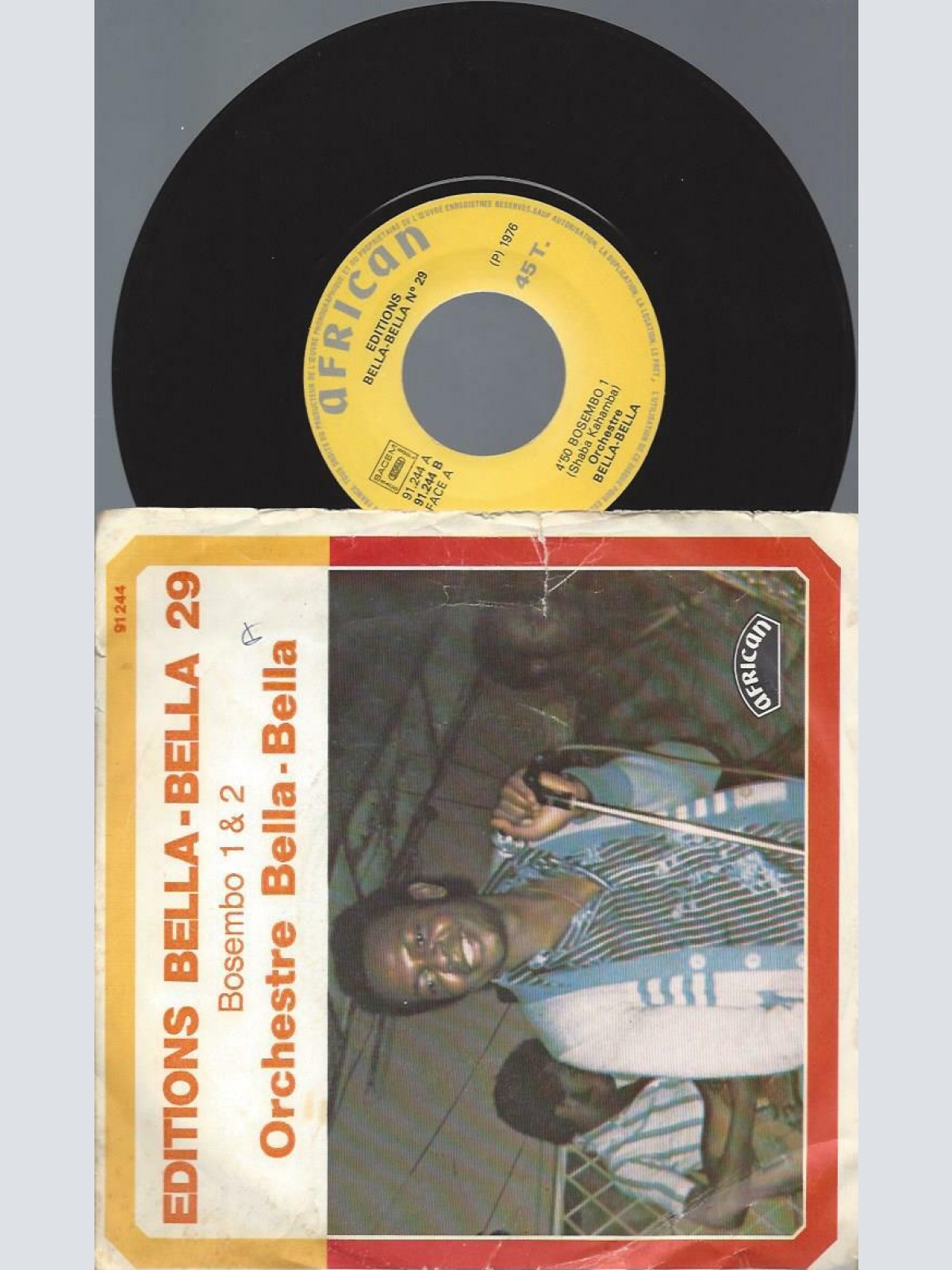 7" Orchestre Bella-Bella – Bosembo 1 & 2