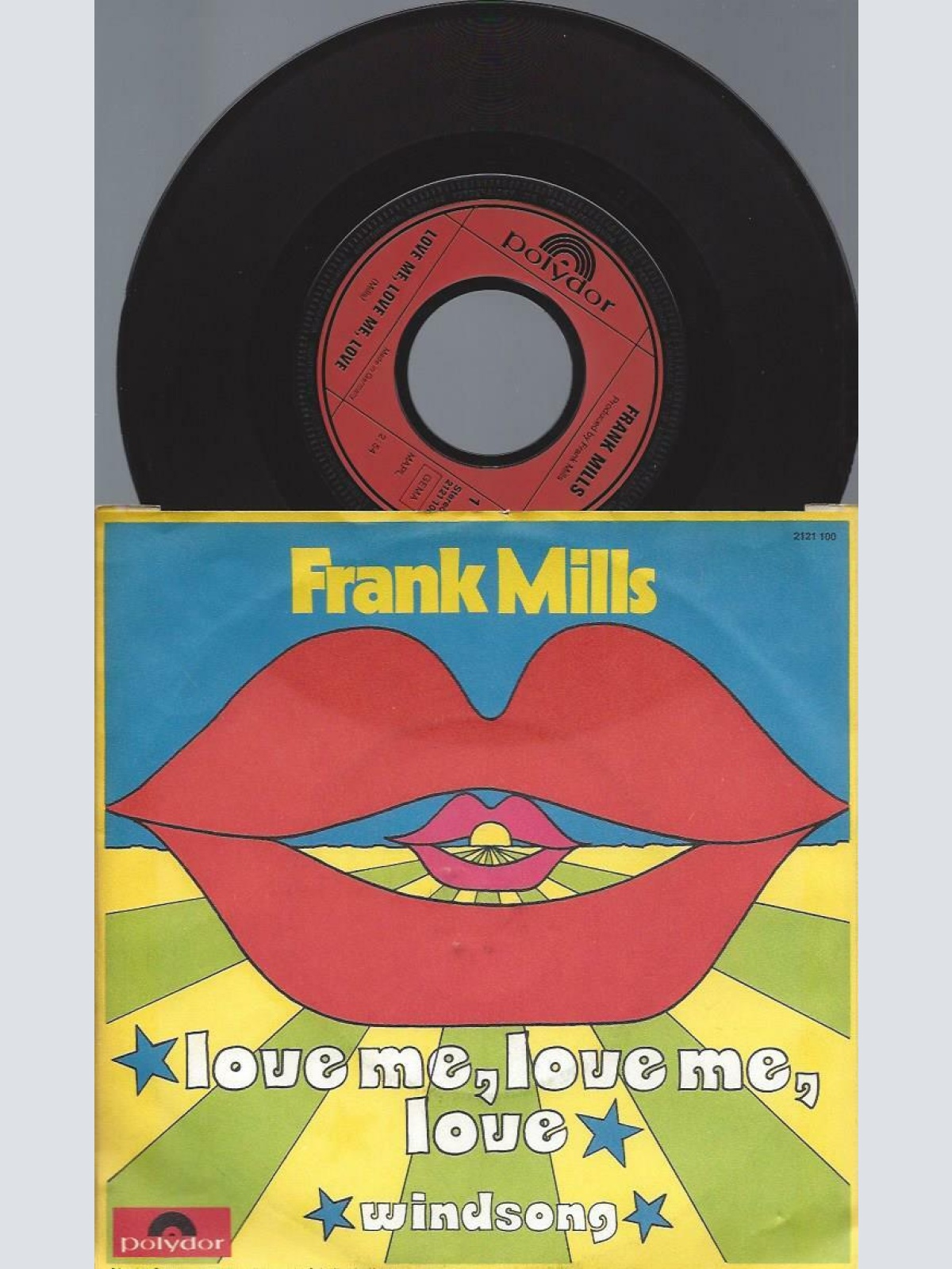 7"   Frank Mills – Love Me, Love Me Love