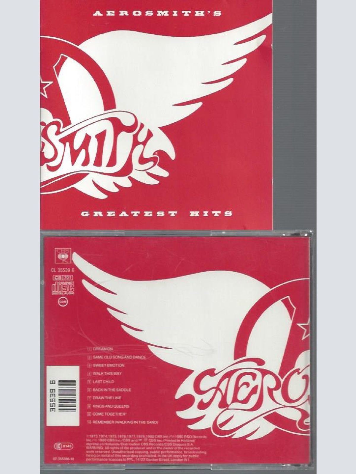 CD- AEROSMITH GREATEST HITS  MADE IN AUSTRIA