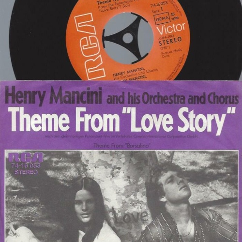 7"   Henry Mancini And His Orchestra And Chorus  Theme From "Love Story