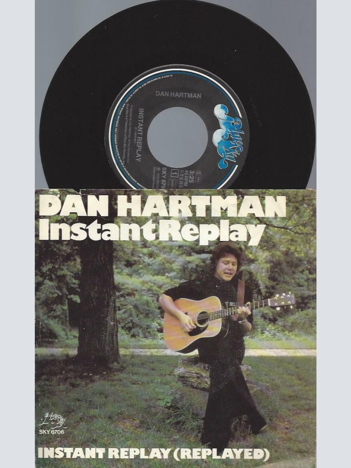 7"   Dan Hartman  Instant Replay