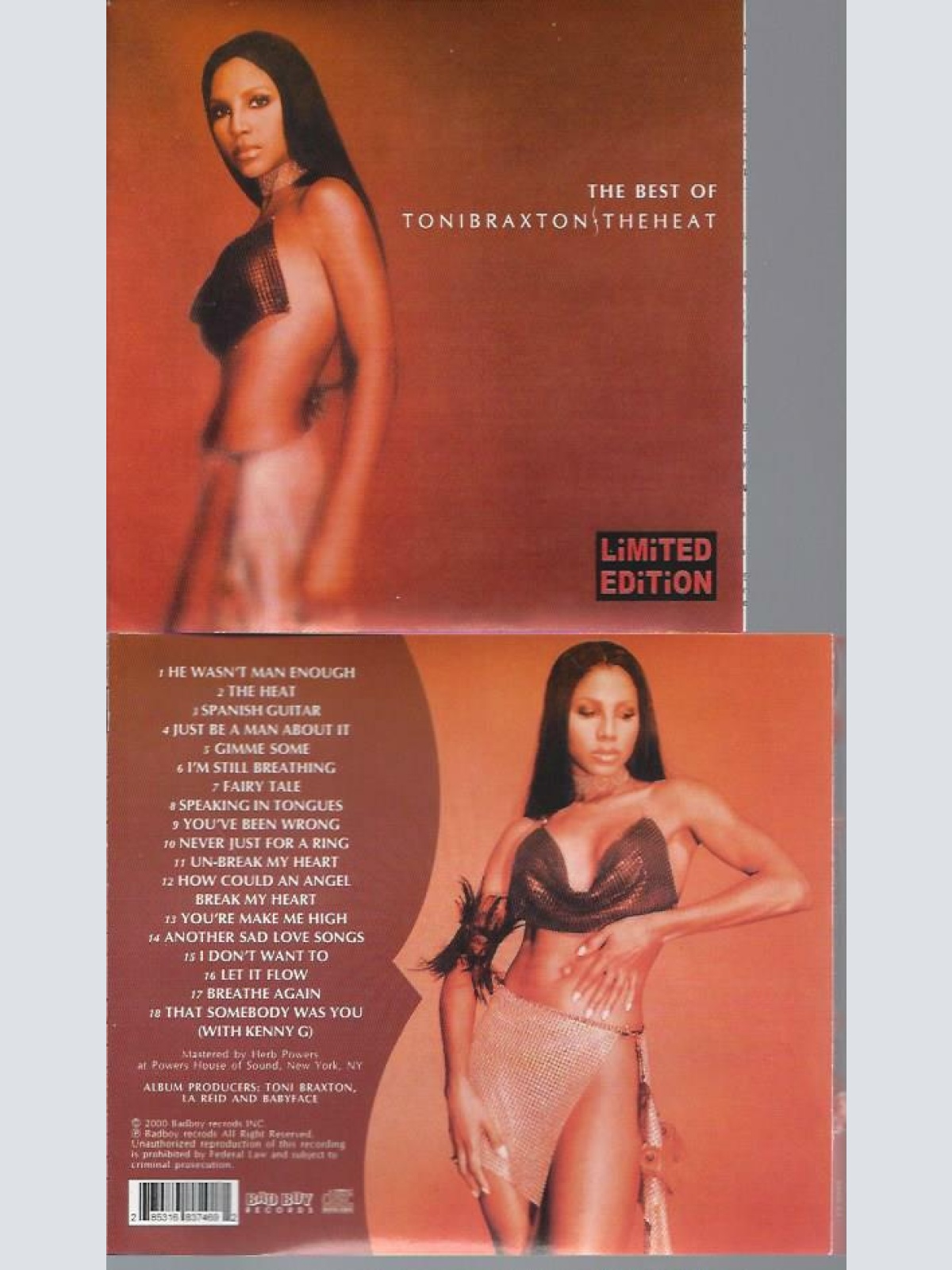 CD--  Toni Braxton – The Heat