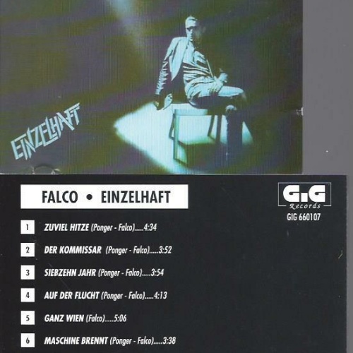 CD- Falco  Einzelhaft // GIG