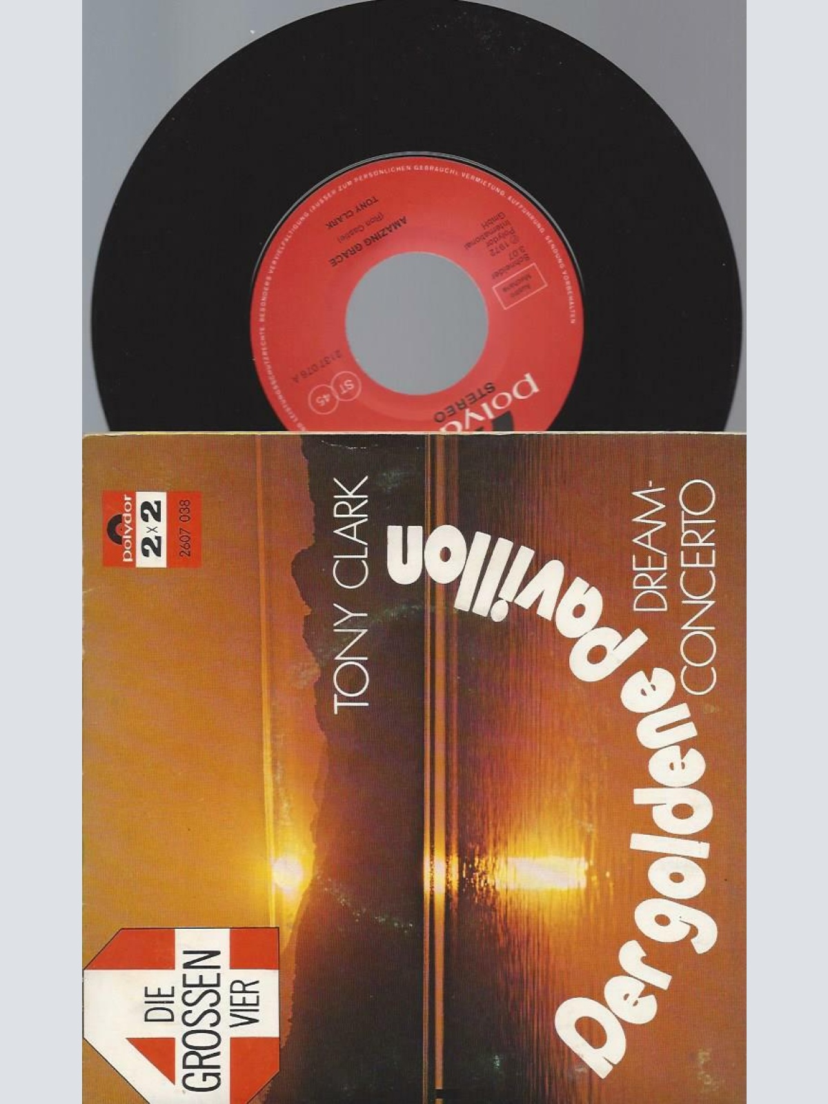 7"  Tony Clark   – Die Grossen Vier Tony Clark