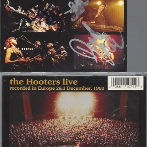 CD--  The Hooters – The Hooters Live // Signed
