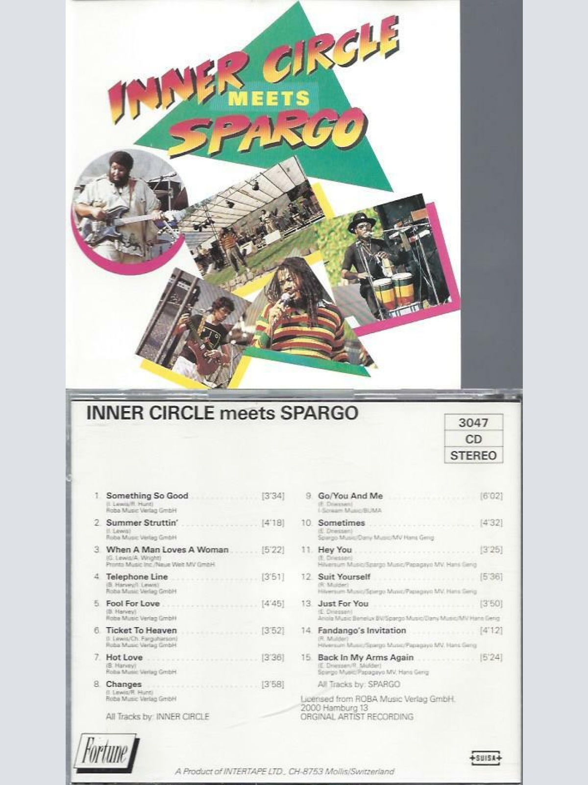 CD-- Inner Circle Meets Spargo