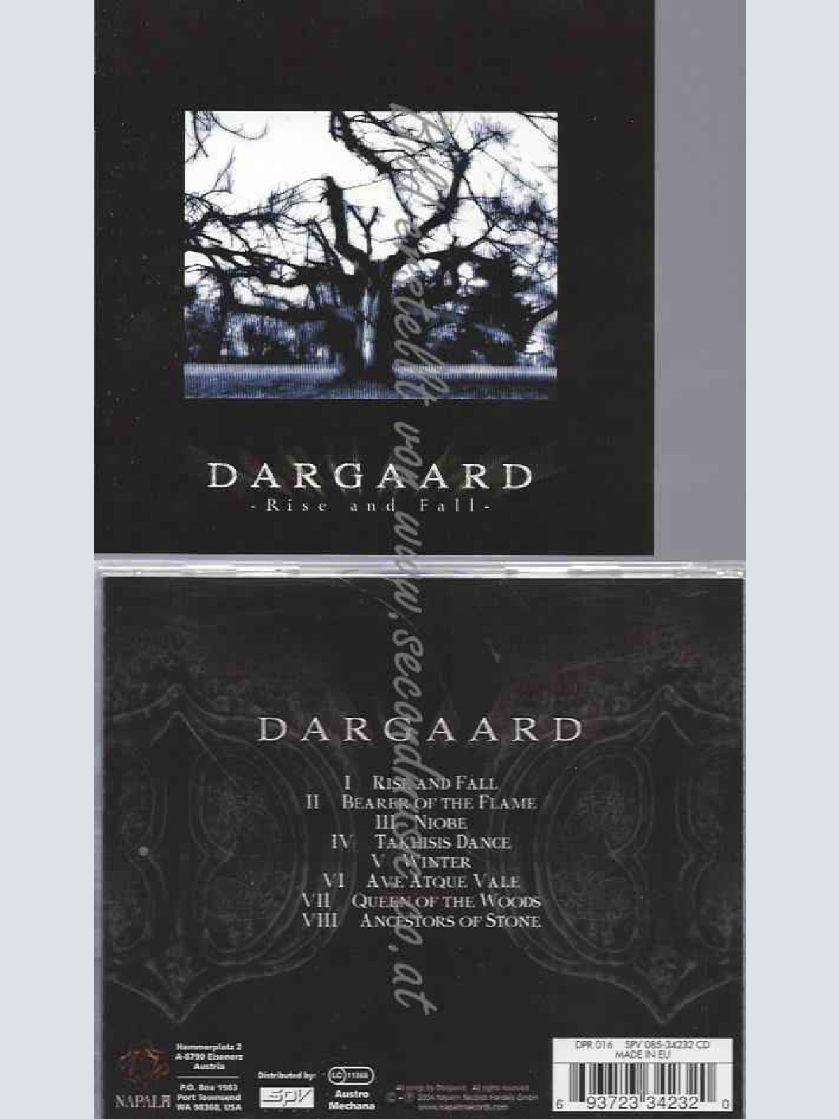 CD--DARGAARD | --RISE AND FALL