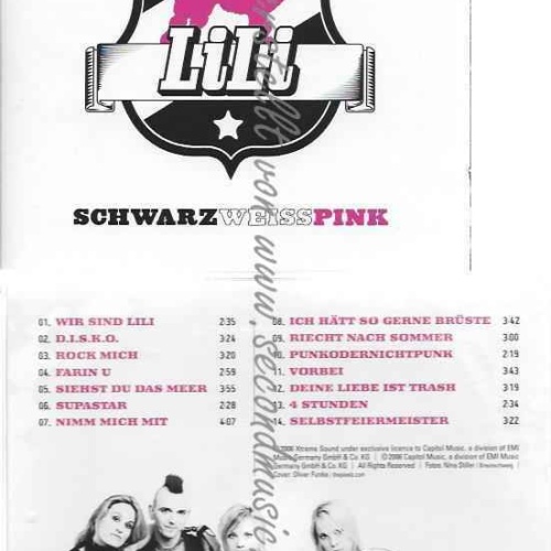 CD--LILI | --SCHWARZWEISSPINK