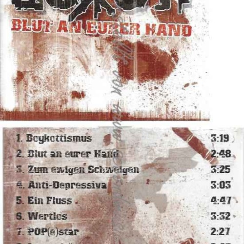 CD--BOYKOTT--BLUT AN EURER HAND