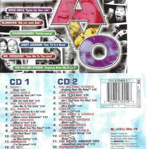 CD--Bravo Hits 19