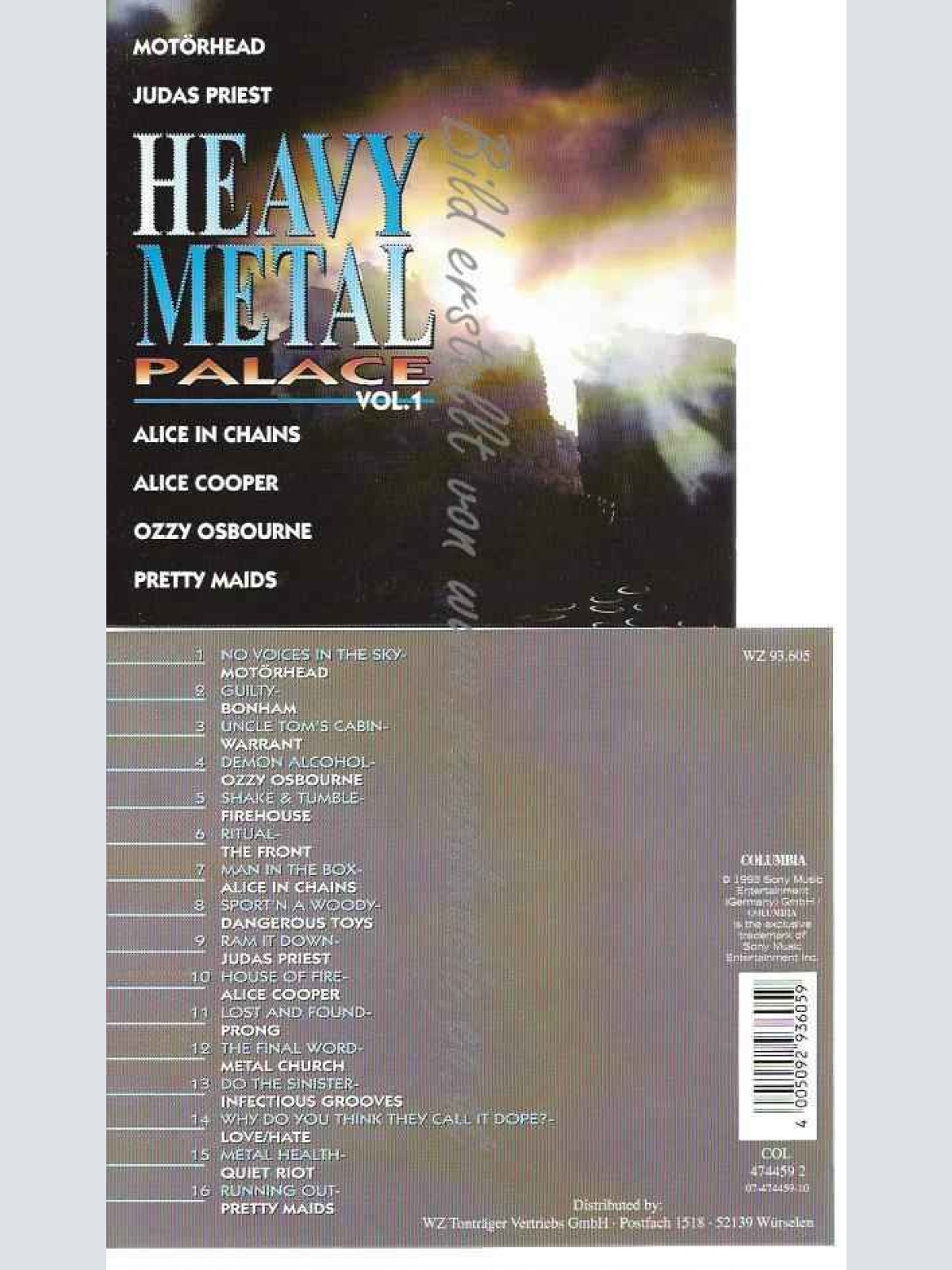 CD--VARIOUS--HEAVY METAL PALACE VOLUME