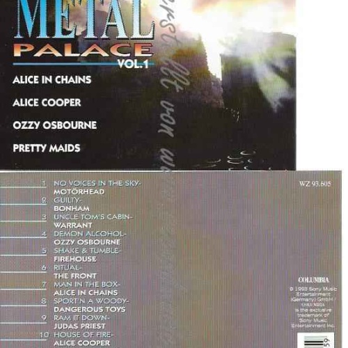 CD--VARIOUS--HEAVY METAL PALACE VOLUME