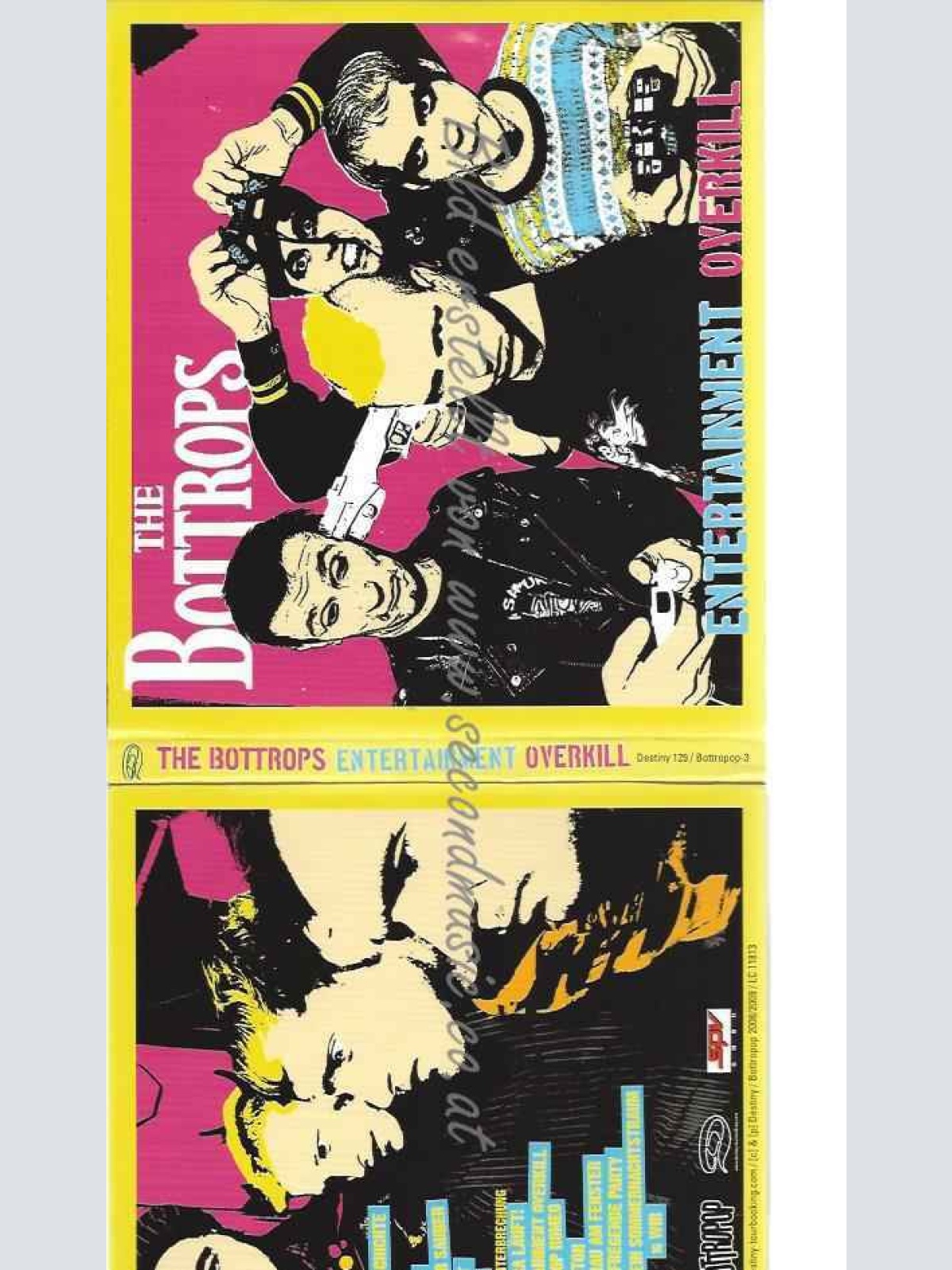 CD--THE BOTTROPS | --ENTERTAINMENT OVERKILL