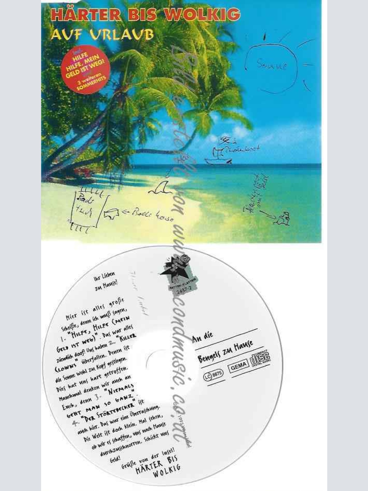 CD--HEITER BIS WOLKIG | --AUF URLAUB (HILFE,HILFE!)(MCD)