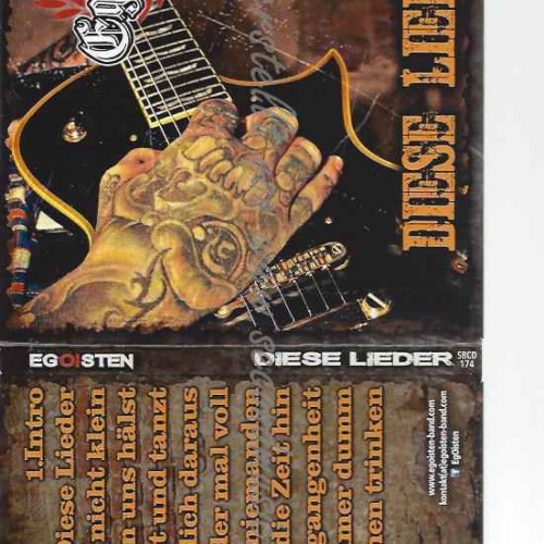 CD--EGOISTEN | --DIESE LIEDER (DIGIPAK)