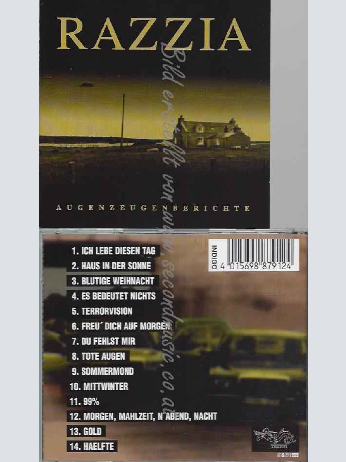 CD--RAZZIA | --AUGENZEUGENBERICHTE