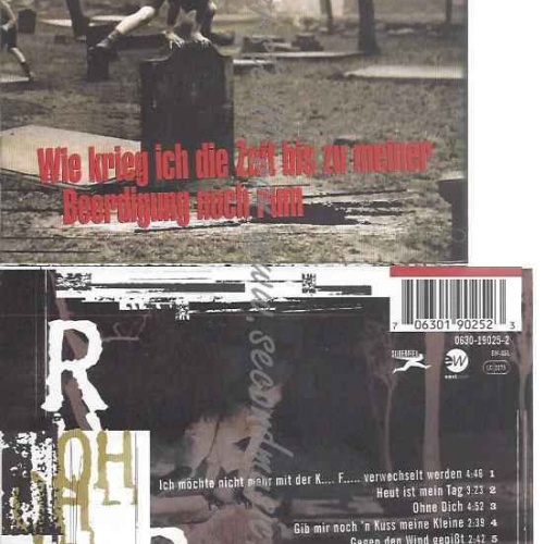 CD--ROH | --WIE KRIEG ICH DIE ZEIT...