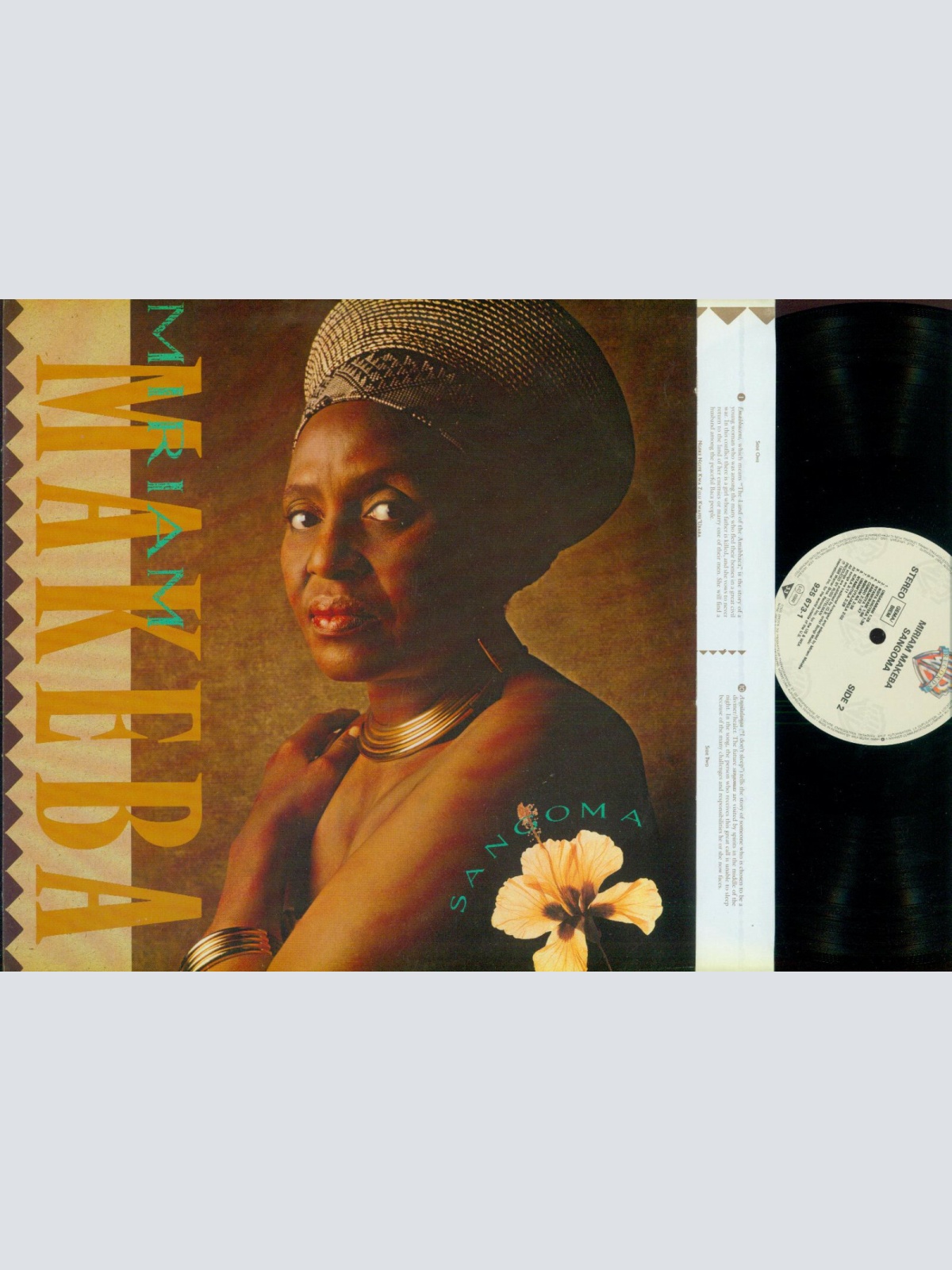LP--Miriam Makeba – Sangoma // OIS // 925673
