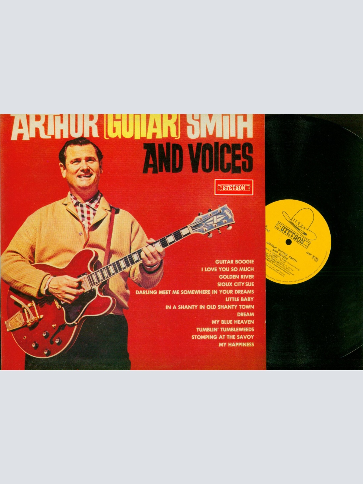 LP--Arthur Smith  – Arthur (Guitar) Smith And Voices