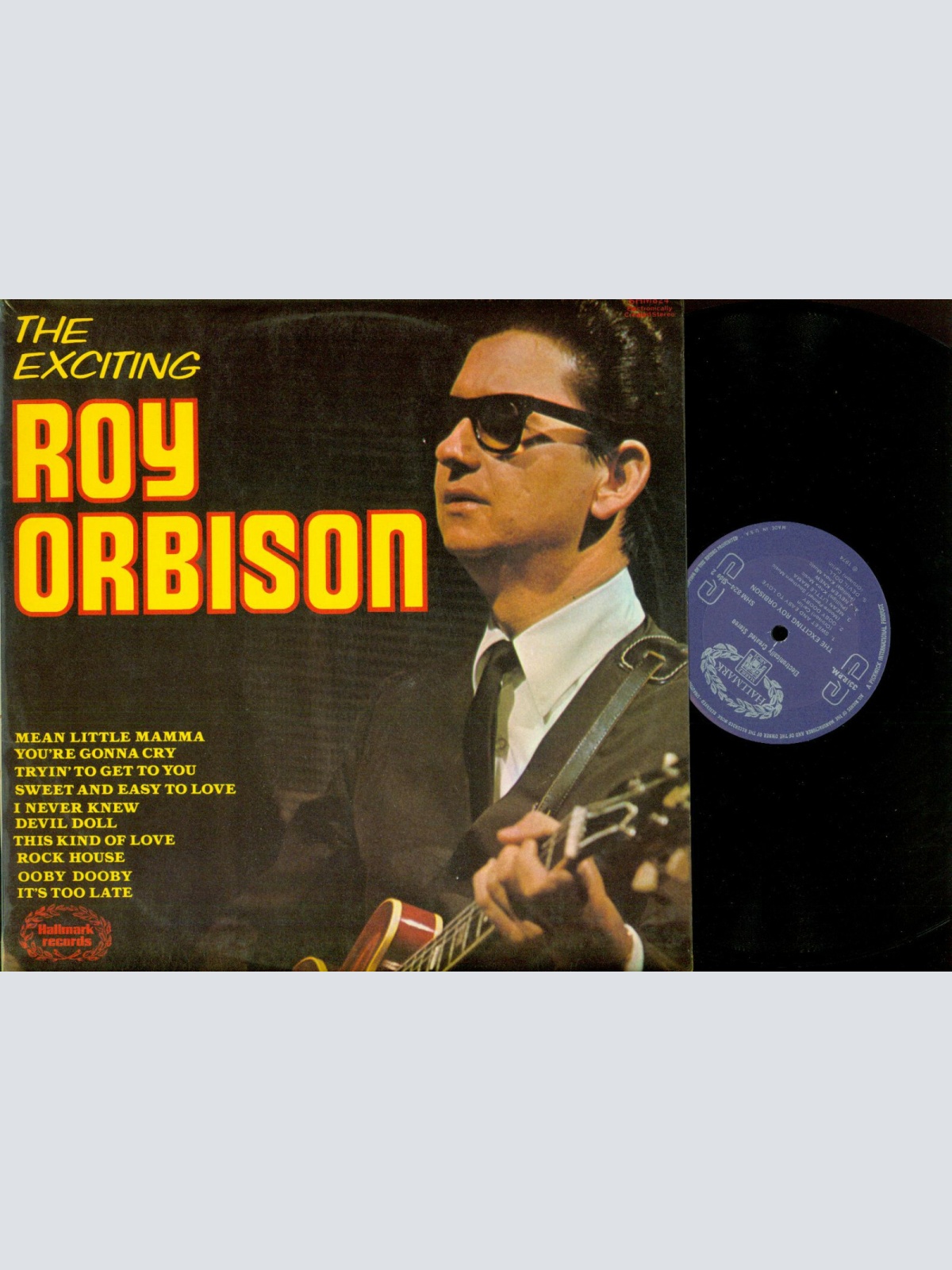 LP--Roy Orbison – The Exciting Roy Orbison