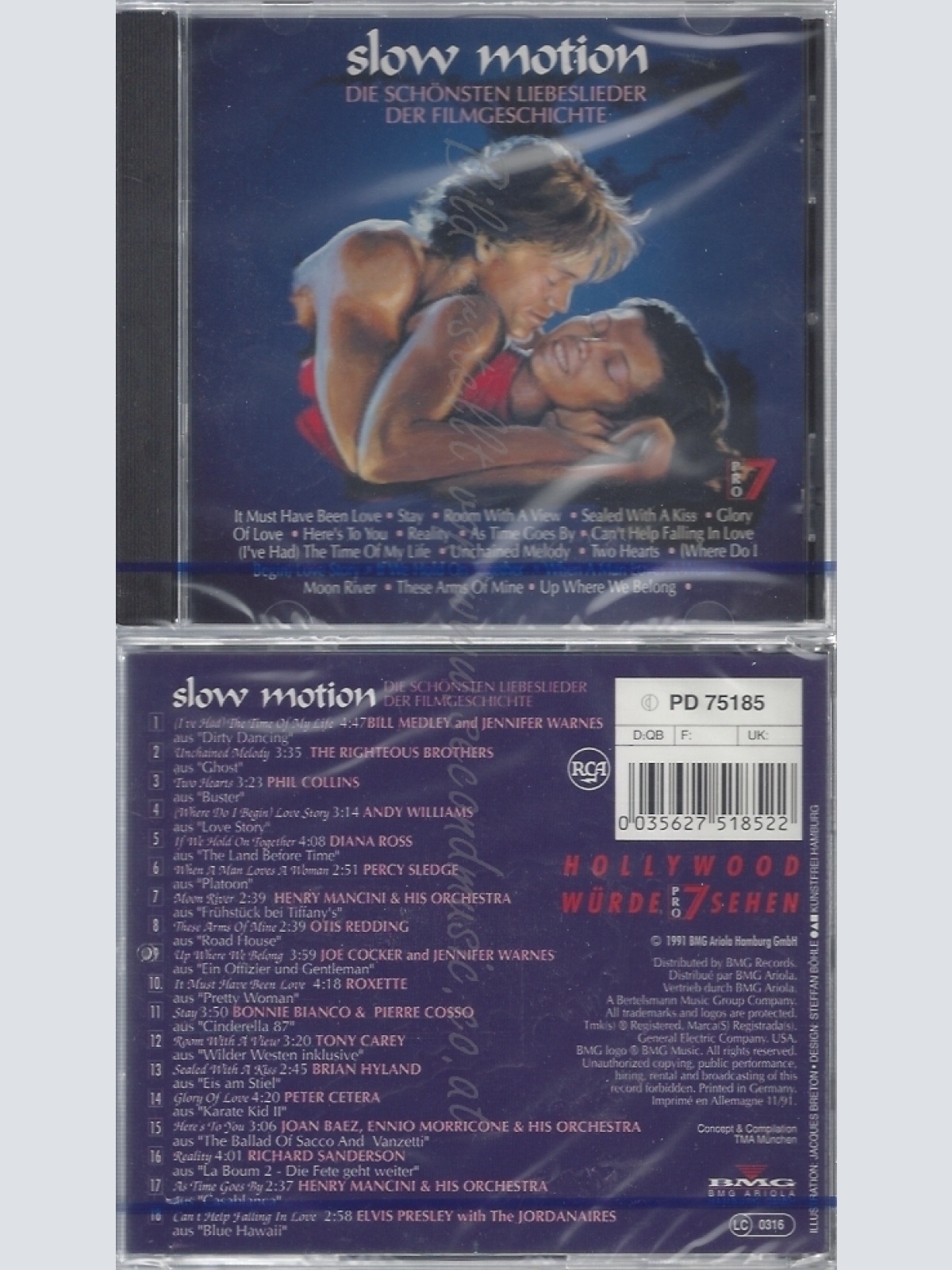 CD--NM-SEALED-VARIOUS -1991- -- SLOW MOTION-DIE SCHÖNSTEN LIEB