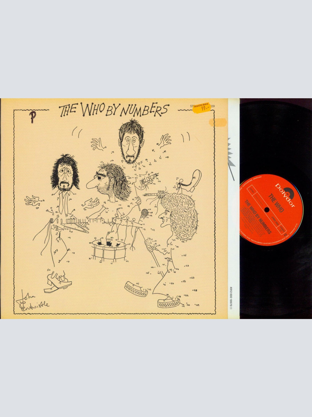 LP--The Who – The Who By Numbers / 2480309 //DE