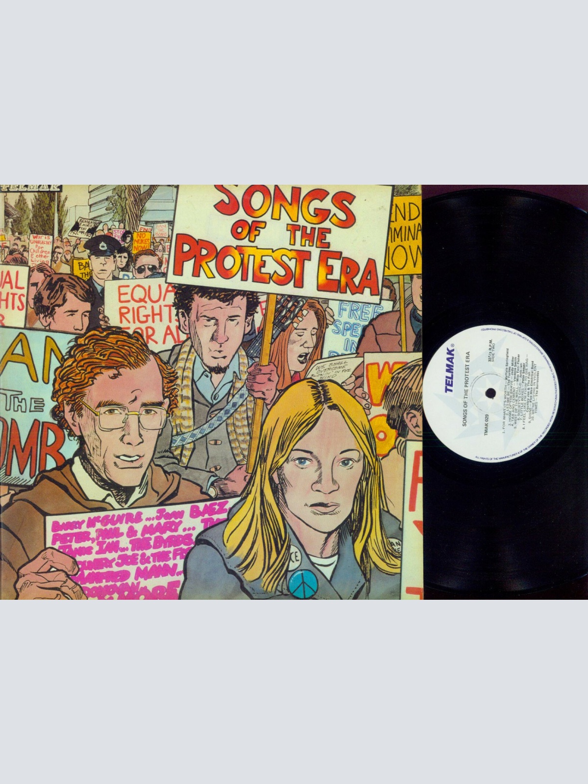 LP--Songs Of The Protest Era // FOC // TMAK029