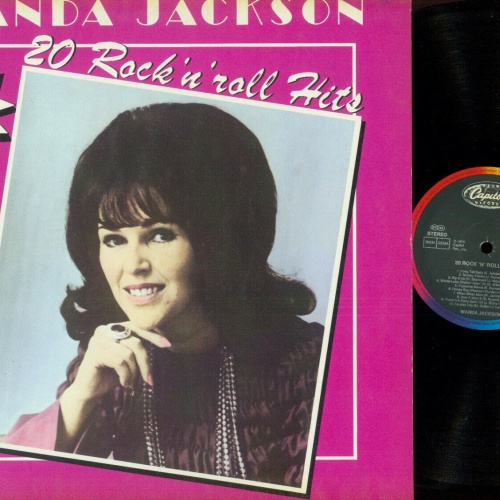 LP--Wanda Jackson -- 20 Rock n Roll Hits