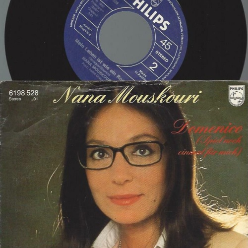 7" Nana Mouskouri – Domenico / Austro Mechana
