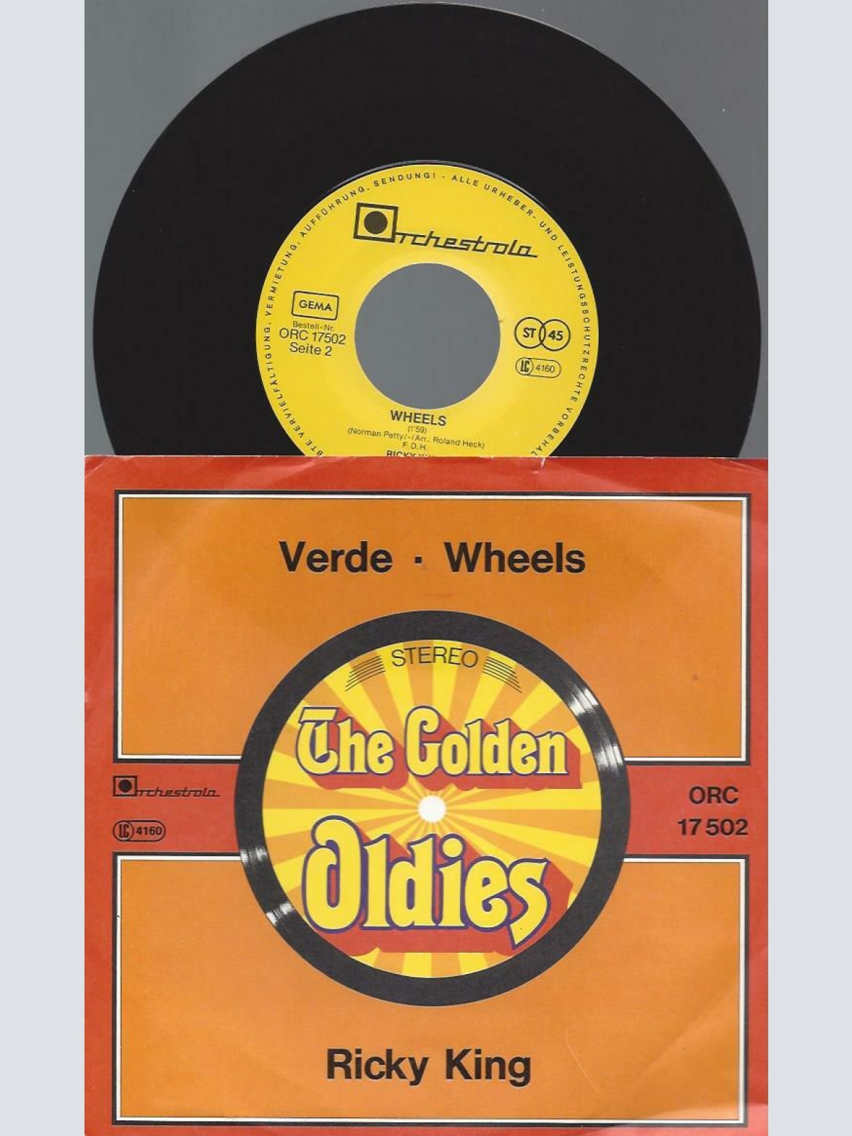 7" Ricky King – Verde