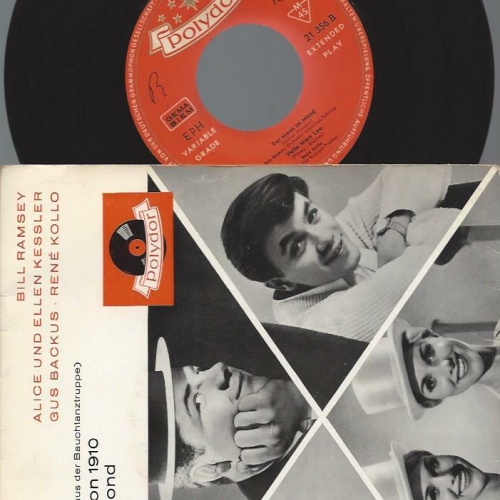 7" Bill Ramsey / Alice Und Ellen Kessler / Gus Backus / René Kollo – Zuckerpuppe