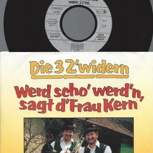 7" Die 3 Zwiedern  // Werd sch werd'n sagt d'Frau Kern   // NM