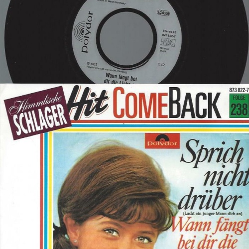 7" Wencke Myhre – Sprich Nicht Drüber