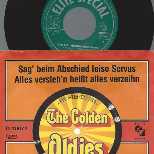 7" Peter Kreuder – Sag' Beim Abschied Leise Servus