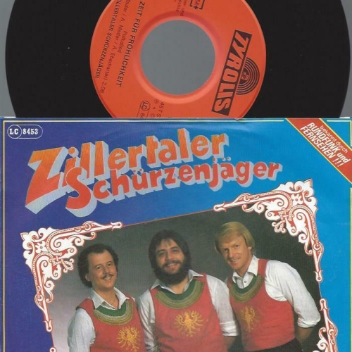 7" Zillertaler Schürzenjäger – Ich Lieb' Die Berge Meiner Heimat  // NM