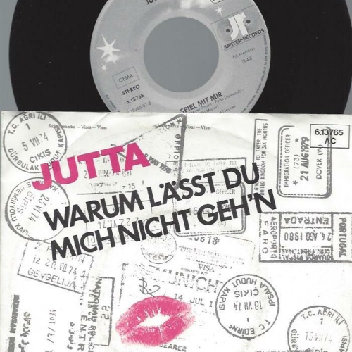 7" Jutta  – Warum Lässt Du Mich Nicht Geh'n //NM