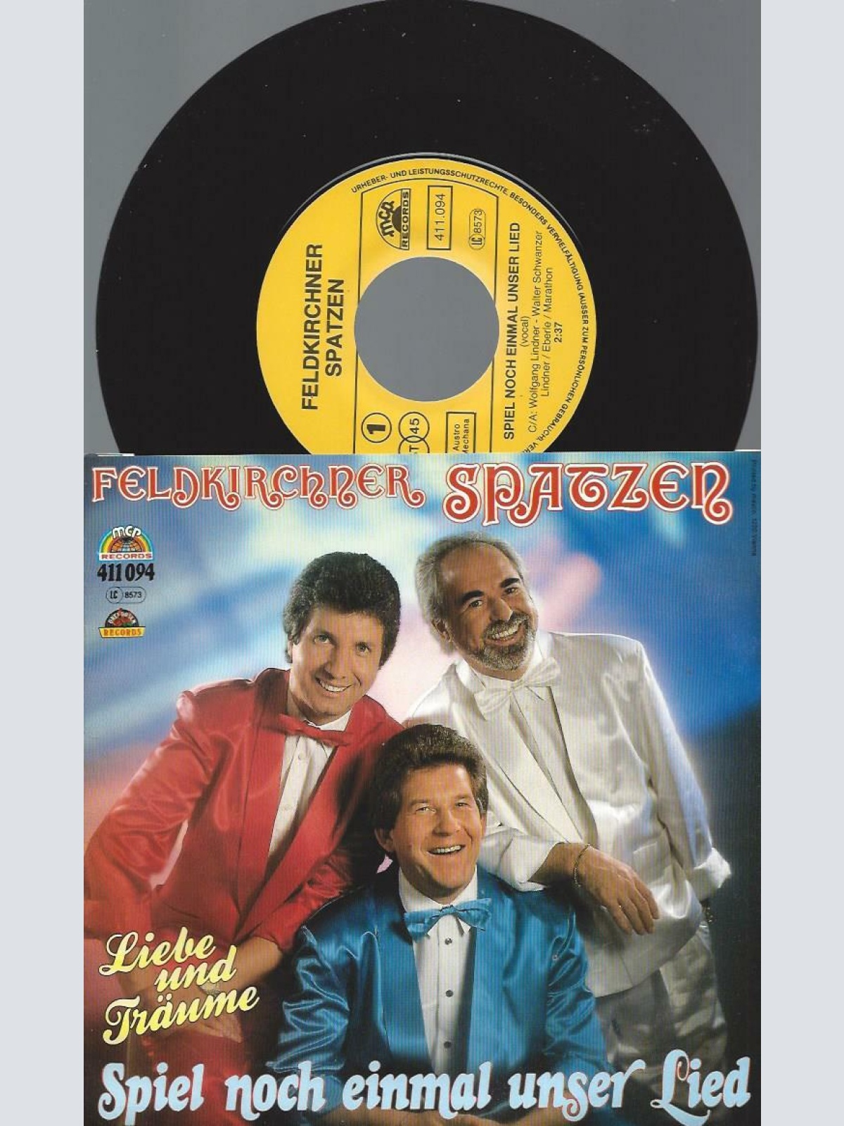 7" Feldkirchner Spatzen – Spiel Noch Einmal Unser Lied   / NM