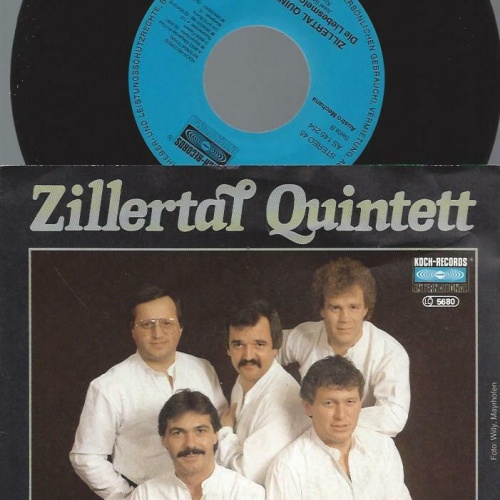 7" Zillertal Quintett – Hab Einmal Zeit Für Mich  / NM