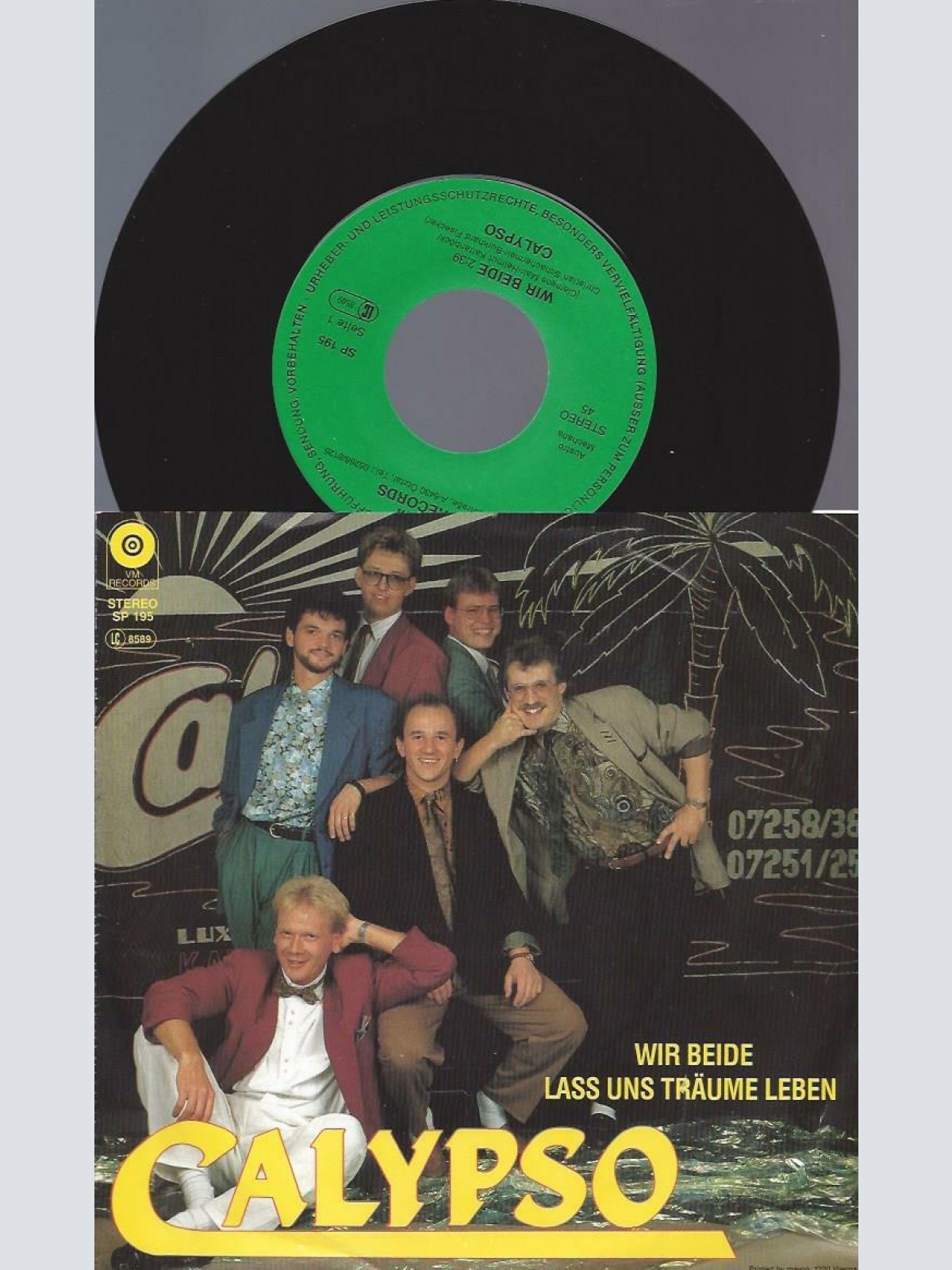7" Calypso  – Wir Beide