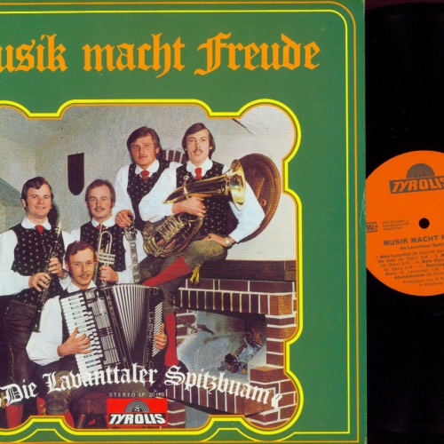 LP--Die Lavanttaler Spitzbuam – Musik Macht Freude // NM