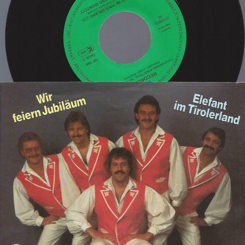 7" Orig. Alpenland Quintett – Wir Feiern Jubiläum  / NM