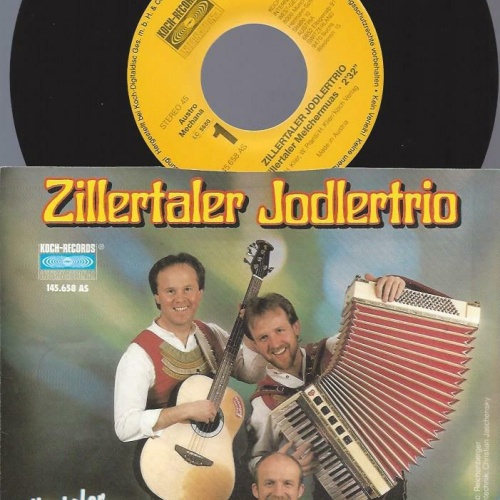 7" Zillertaler Jodlertrio – Zillertaler Melchermuas //NM