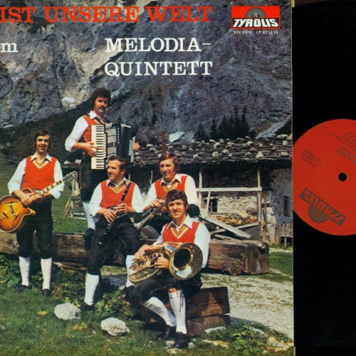 LP--Melodia Quintett //  Das ist unsere Welt  // NM